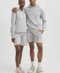 Toboggan Canada UNISEX LUXE FLEECE SWEAT SHORTS - GREY