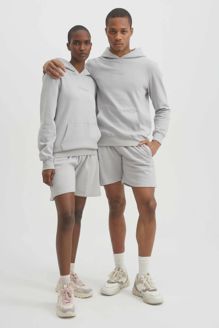 Toboggan Canada UNISEX LUXE FLEECE SWEAT SHORTS - GREY