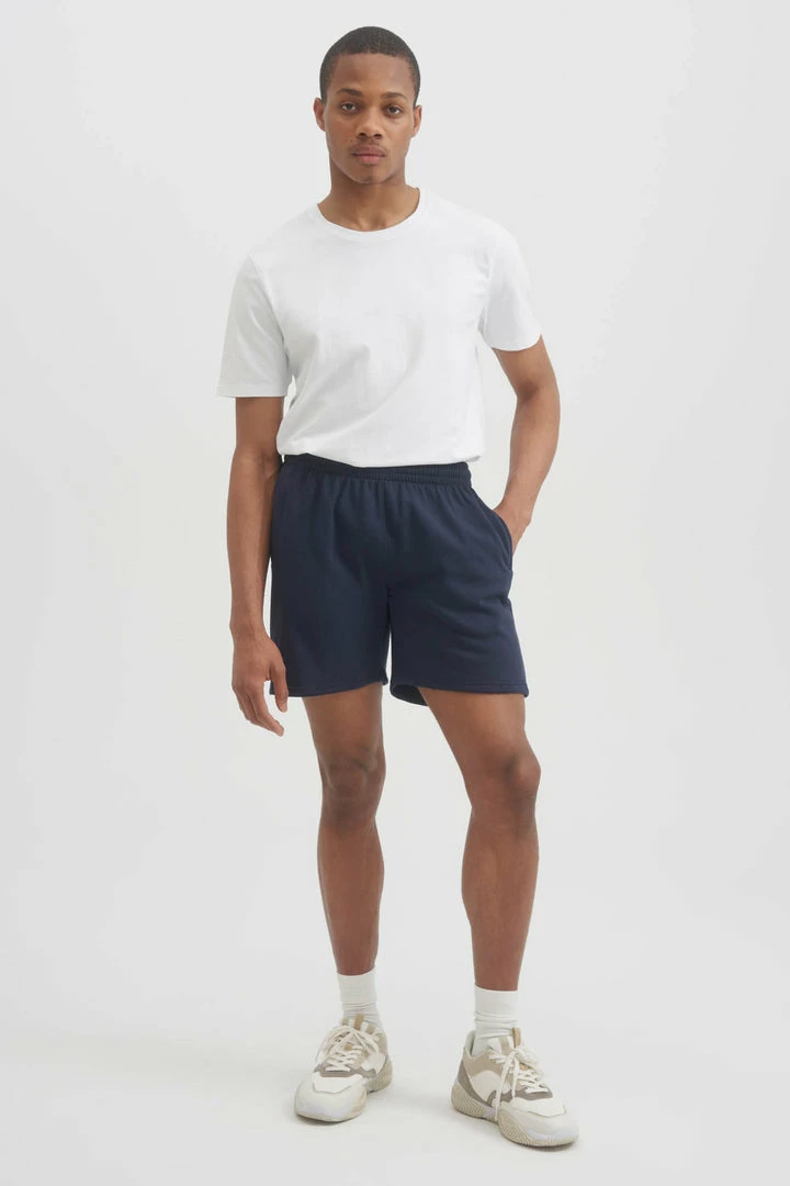 Toboggan Canada UNISEX LUXE FLEECE SWEAT SHORTS - NAVY