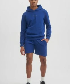 Toboggan Canada UNISEX LUXE FLEECE SWEAT SHORTS - ROYAL