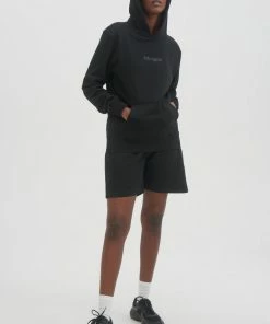 Toboggan Canada UNISEX LUXE FLEECE SWEAT SHORTS - BLACK