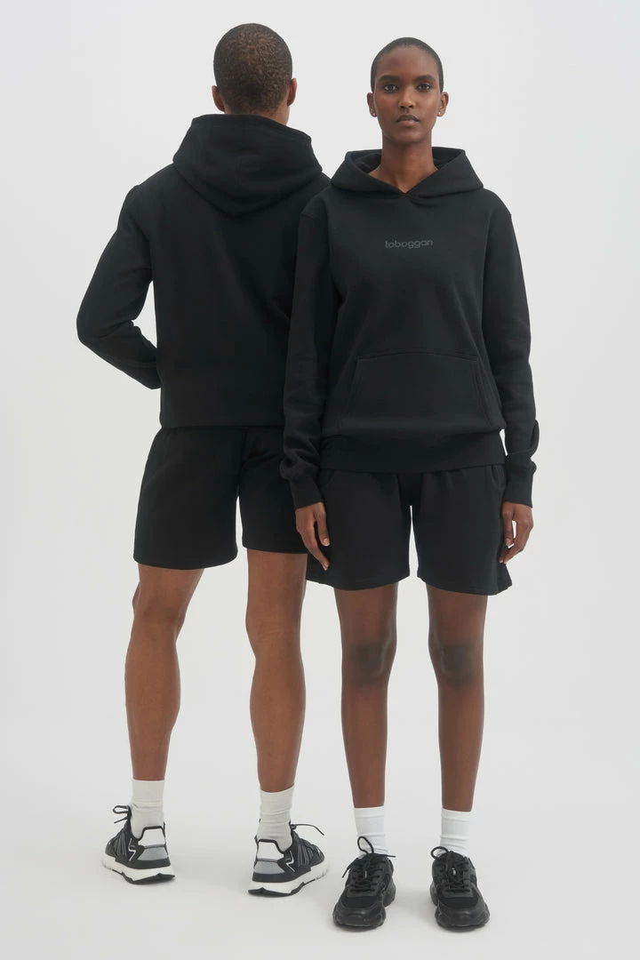 Toboggan Canada UNISEX LUXE FLEECE HOODIE - BLACK