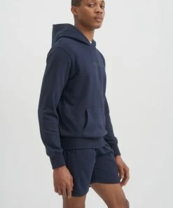 Toboggan Canada UNISEX LUXE FLEECE SWEAT SHORTS - NAVY