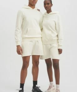 Toboggan Canada UNISEX LUXE FLEECE SWEAT SHORTS - OFF WHITE